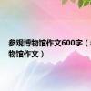 参观博物馆作文600字（参观博物馆作文）