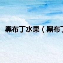 黑布丁水果（黑布丁）