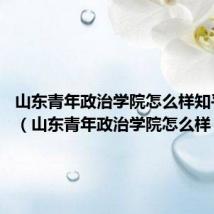 山东青年政治学院怎么样知乎2022（山东青年政治学院怎么样）