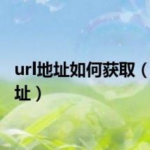 url地址如何获取（url地址）