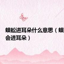 蜈蚣进耳朵什么意思（蜈蚣会不会进耳朵）