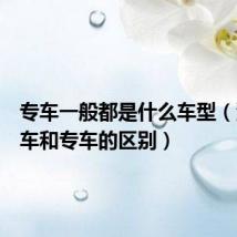 专车一般都是什么车型(滴滴快车和专车的区别)