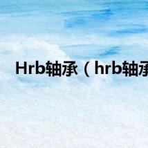 Hrb轴承（hrb轴承）