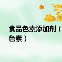 食品色素添加剂（食品色素）
