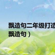 飘造句二年级打造句（飘造句）