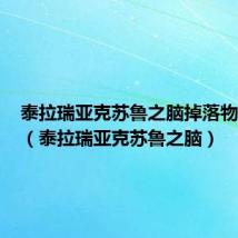 泰拉瑞亚克苏鲁之脑掉落物品作用(泰拉瑞亚克苏鲁之脑)