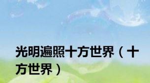 光明遍照十方世界（十方世界）
