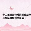 十二星座最特殊的星座是什么（十二星座最特殊的星座）