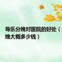 导乐分娩对医院的好处(导乐分娩大概多少钱)