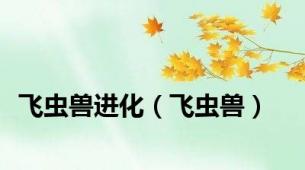 飞虫兽进化（飞虫兽）