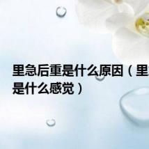 里急后重是什么原因(里急后重是什么感觉)