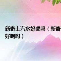 新奇士汽水好喝吗(新奇士饮料好喝吗)