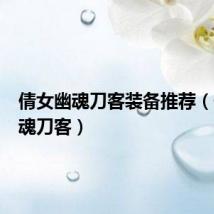 倩女幽魂刀客装备推荐(倩女幽魂刀客)