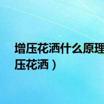 增压花洒什么原理（增压花洒）