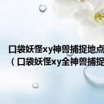 口袋妖怪xy神兽捕捉地点烈空座(口袋妖怪xy全神兽捕捉)