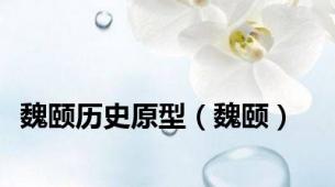 魏颐历史原型（魏颐）