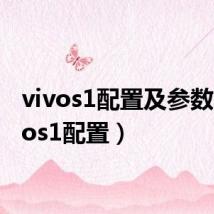vivos1配置及参数(vivos1配置)