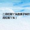 二月红和丫头的孩子叫什么（二月红和丫头）