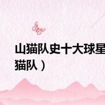 山猫队史十大球星（山猫队）