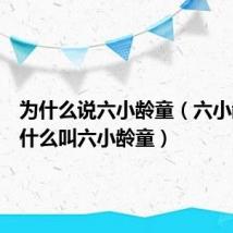 为什么说六小龄童(六小龄童为什么叫六小龄童)