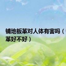 铺地板革对人体有害吗（铺地板革好不好）