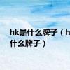 hk是什么牌子（hkc是什么牌子）