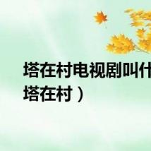 塔在村电视剧叫什么（塔在村）