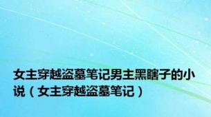 女主穿越盗墓笔记男主黑瞎子的小说（女主穿越盗墓笔记）