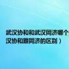 武汉协和和武汉同济哪个好（武汉协和跟同济的区别）