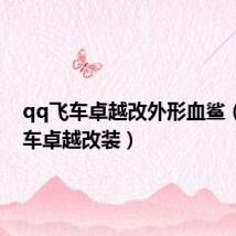 qq飞车卓越改外形血鲨(qq飞车卓越改装)