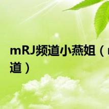 mRJ频道小燕姐（mrj频道）