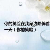 你的笑脸在我身边陪伴着我过每一天(你的笑脸)