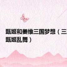 甄姬和姜维三国梦想(三国梦想甄姬乱舞)