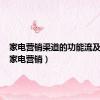 家电营销渠道的功能流及流向（家电营销）