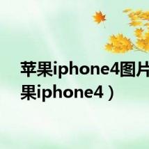 苹果iphone4图片(苹果iphone4)