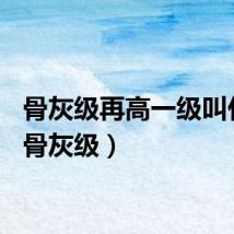 骨灰级再高一级叫什么（骨灰级）