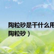 陶粒砂是干什么用的（陶粒砂）