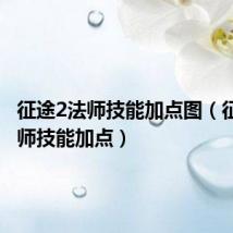 征途2法师技能加点图(征途2法师技能加点)