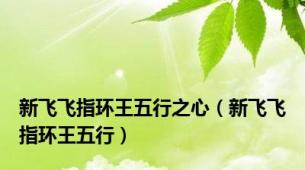 新飞飞指环王五行之心（新飞飞指环王五行）