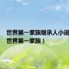 世界第一家族继承人小说大全（世界第一家族）