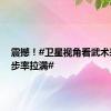 震撼！#卫星视角看武术表演同步率拉满#