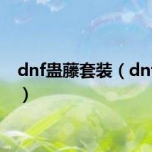 dnf蛊藤套装（dnf蛊藤）