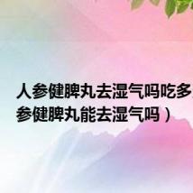 人参健脾丸去湿气吗吃多久(人参健脾丸能去湿气吗)