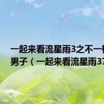 一起来看流星雨3之不一样的美男子(一起来看流星雨37)