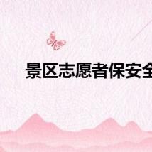 景区志愿者保安全