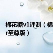 棉花糖v1评测(棉花糖sr至尊版)