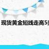 现货黄金短线走高5美元