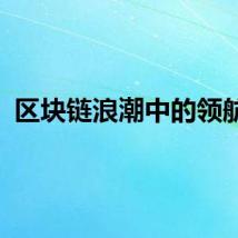 区块链浪潮中的领航者
