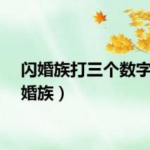 闪婚族打三个数字（闪婚族）