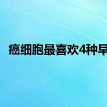 癌细胞最喜欢4种早餐